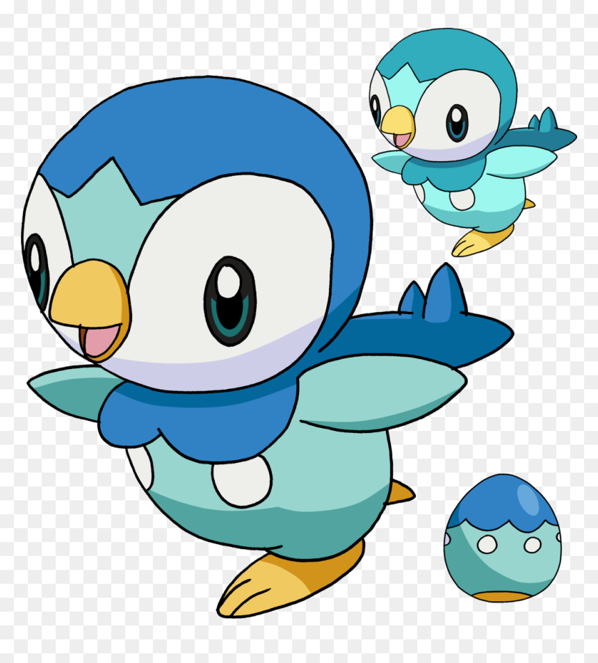 Transparent Piplup Png - Pokemon Piplup Egg, Png Download - piplup png