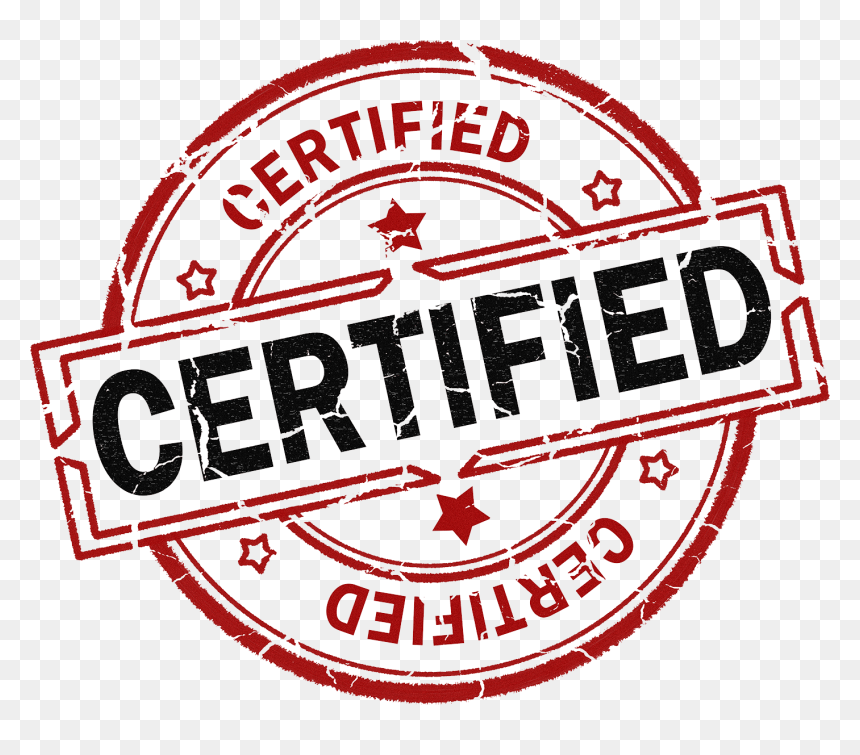Transparent Certified Png - Emblem, Png Download - warning stamp png