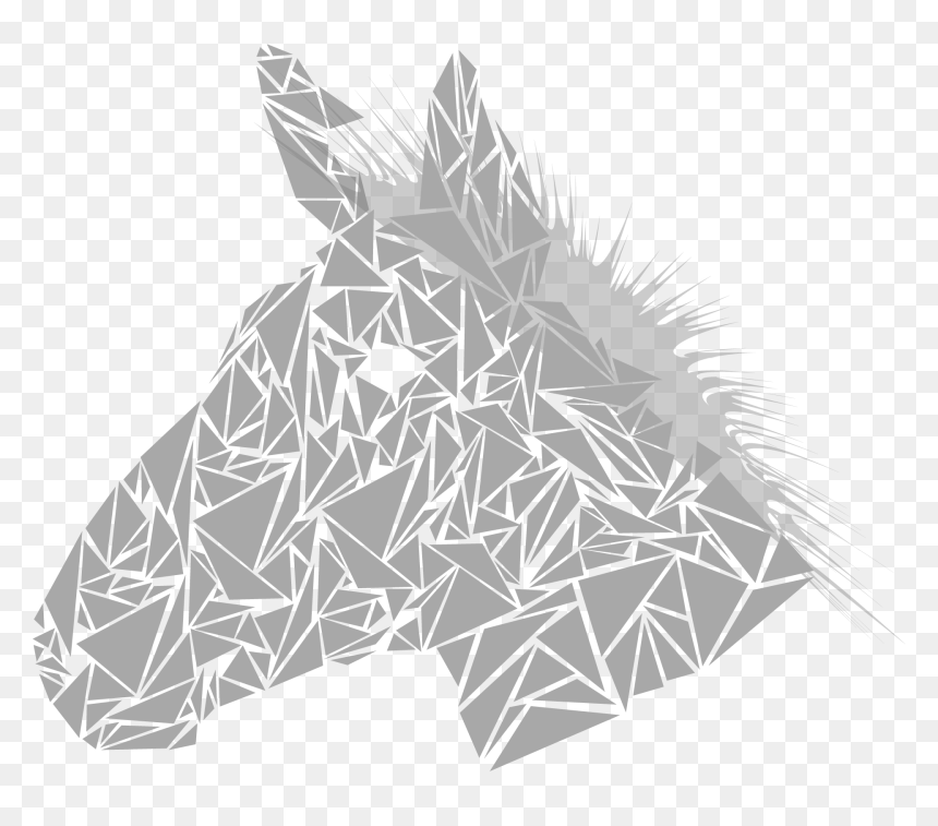 Zebra, HD Png Download - triangle vector png