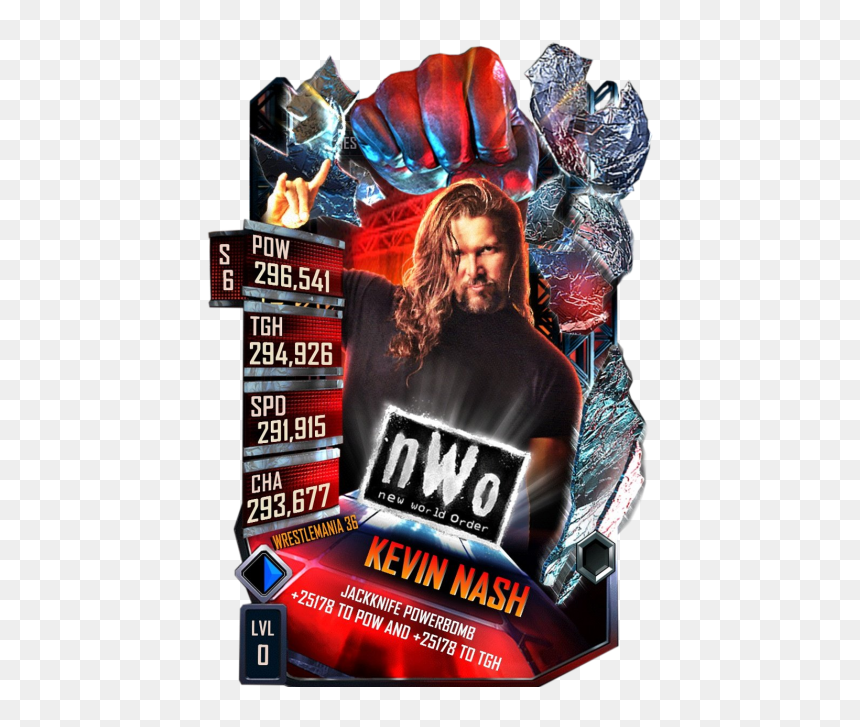 Wwe Supercard Wrestlemania 36 Kevin Nash, HD Png Download - kevin nash png