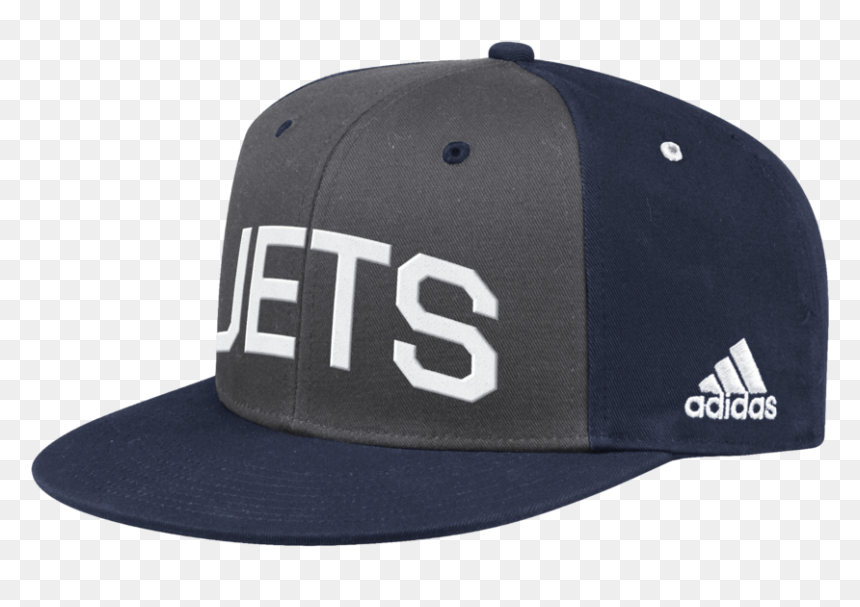 Adidas Nhl Flat Brim Snapback Cap Winnipeg Jets S19 - Baseball Cap, HD Png Download - winnipeg jets logo png