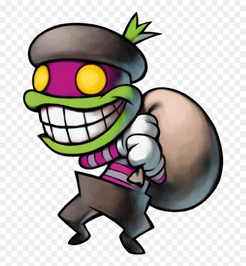 Bowser Mario And Luigi Superstar Saga, HD Png Download - hitler stache png