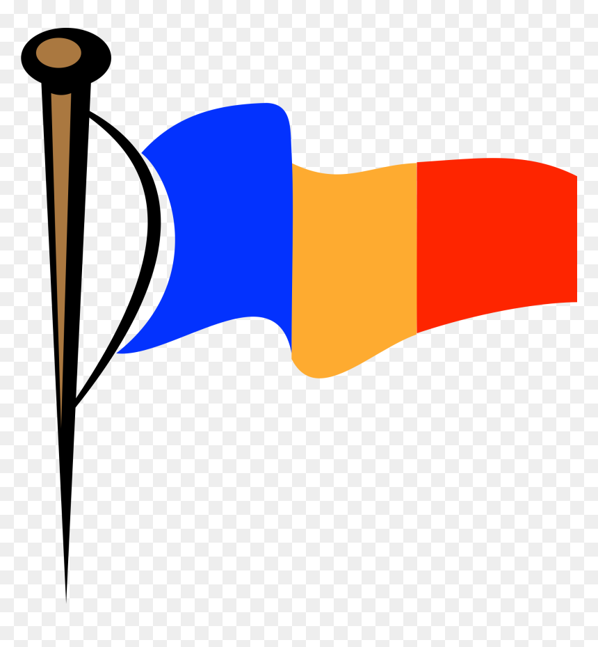 Rod And Flag Clip Arts - Flag, HD Png Download - rod of asclepius png