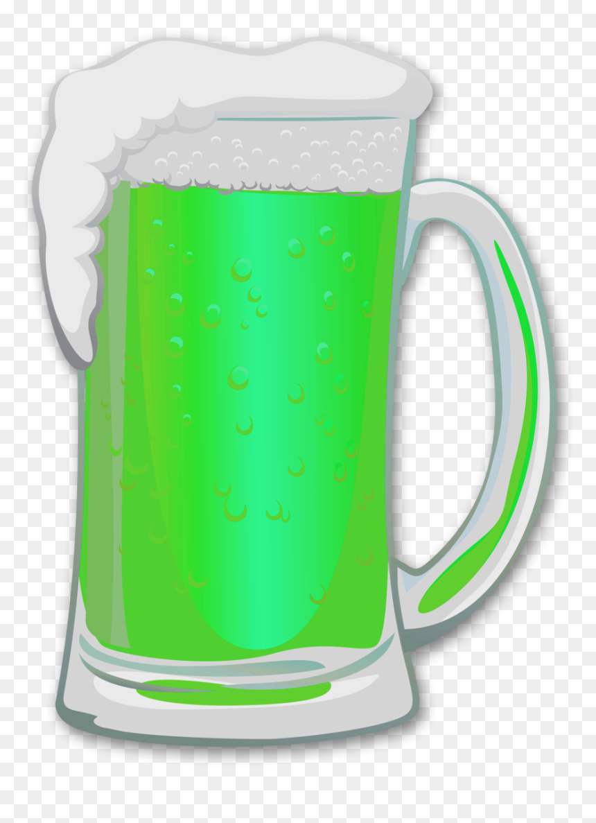 Green Beer Cliparts - Green Beer Clipart, HD Png Download - green beer png