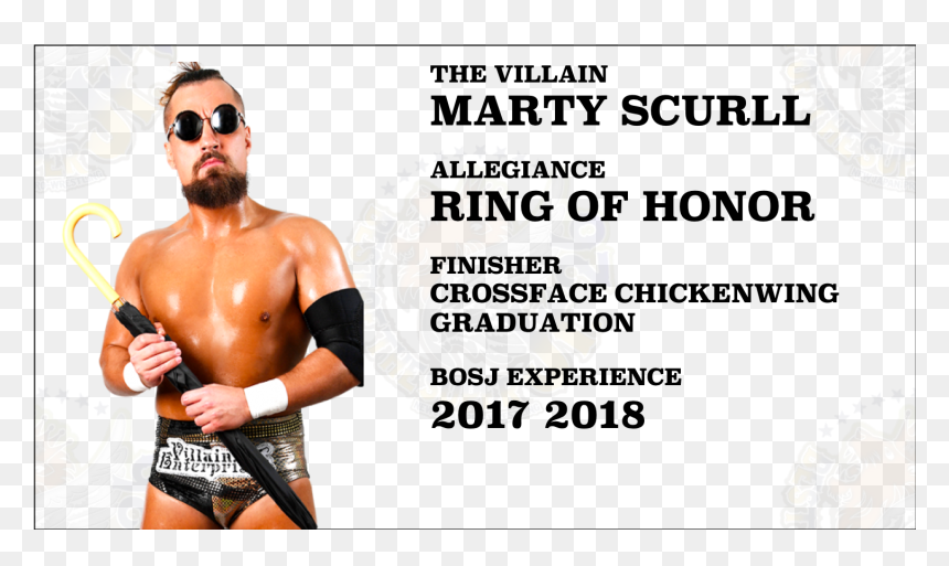 Barechested, HD Png Download - marty scurll png