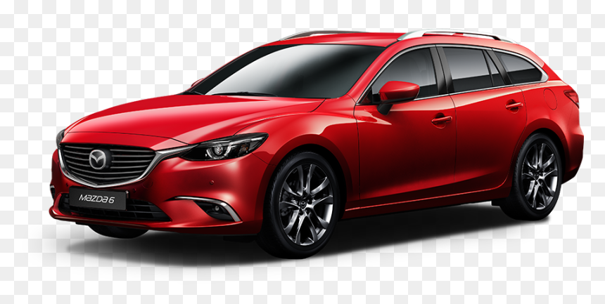 Car Front View Png - 2019 Mazda 6 Wagon, Transparent Png - car front view png
