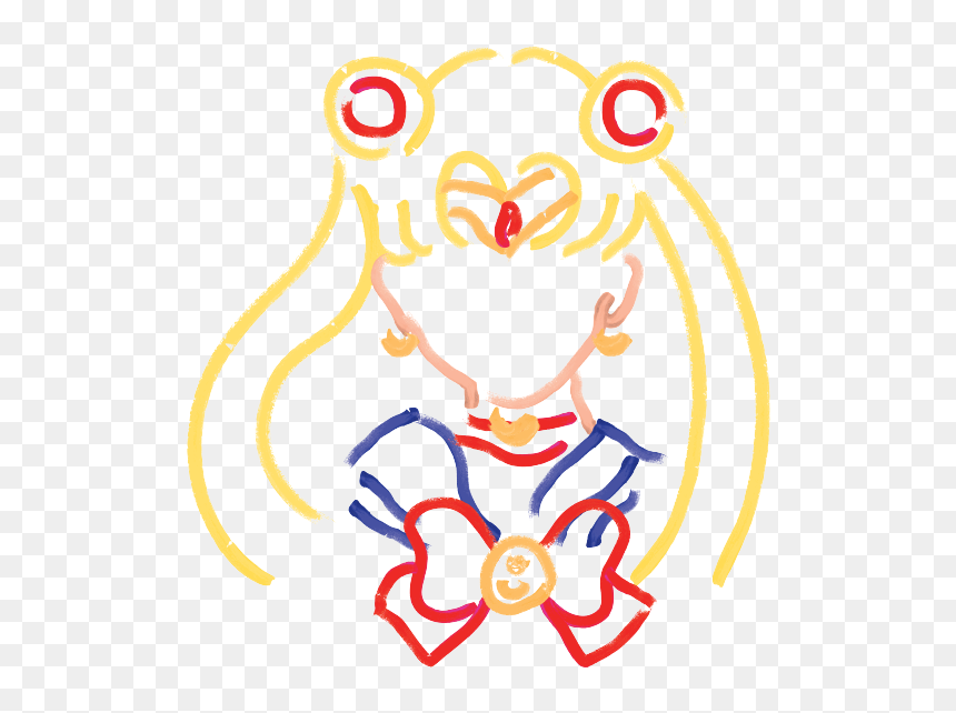 Cartoon, HD Png Download - tumblr moon png
