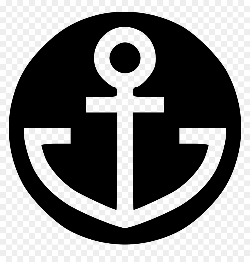 Anchor - Nautical Baby Onesie Vectors, HD Png Download - white anchor png