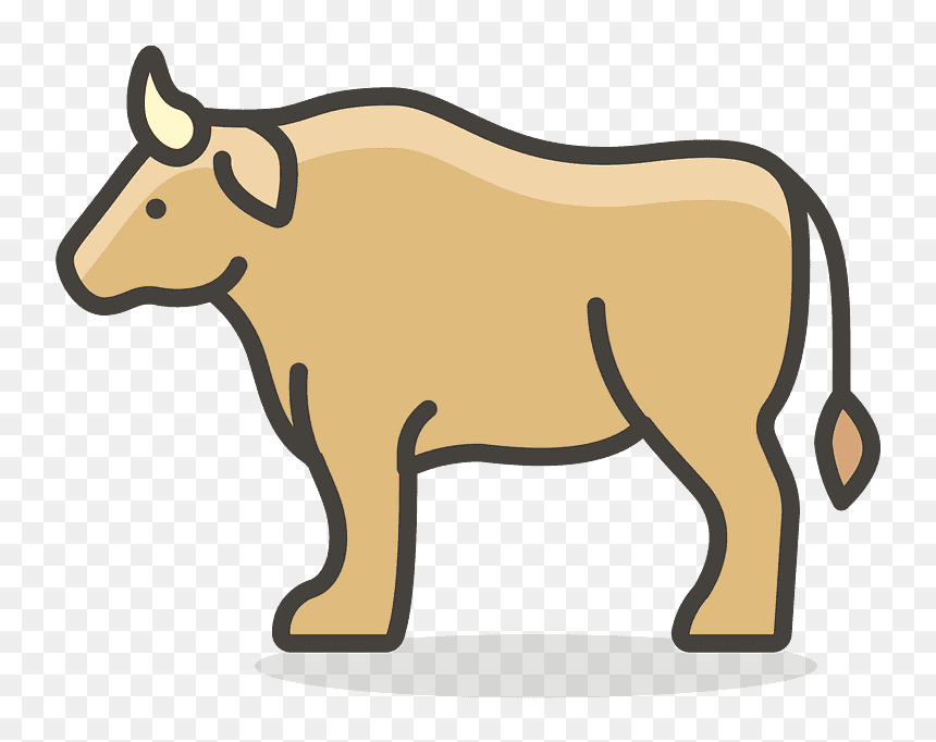 Ox Emoji Clipart - Ox Icon, HD Png Download - goat emoji png