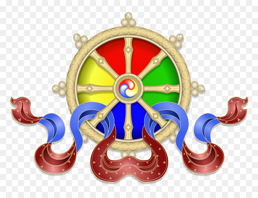 Transparent Stone Path Png - Buddha Dharma Chakra Png, Png Download - stone path png