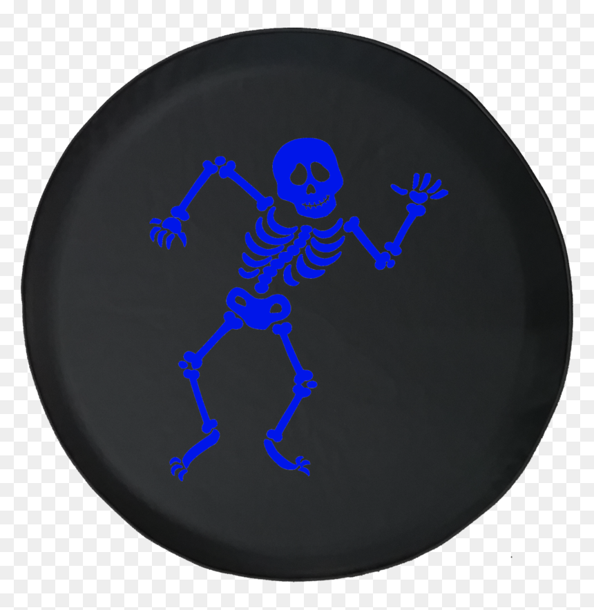 Circle, HD Png Download - dancing skeleton png