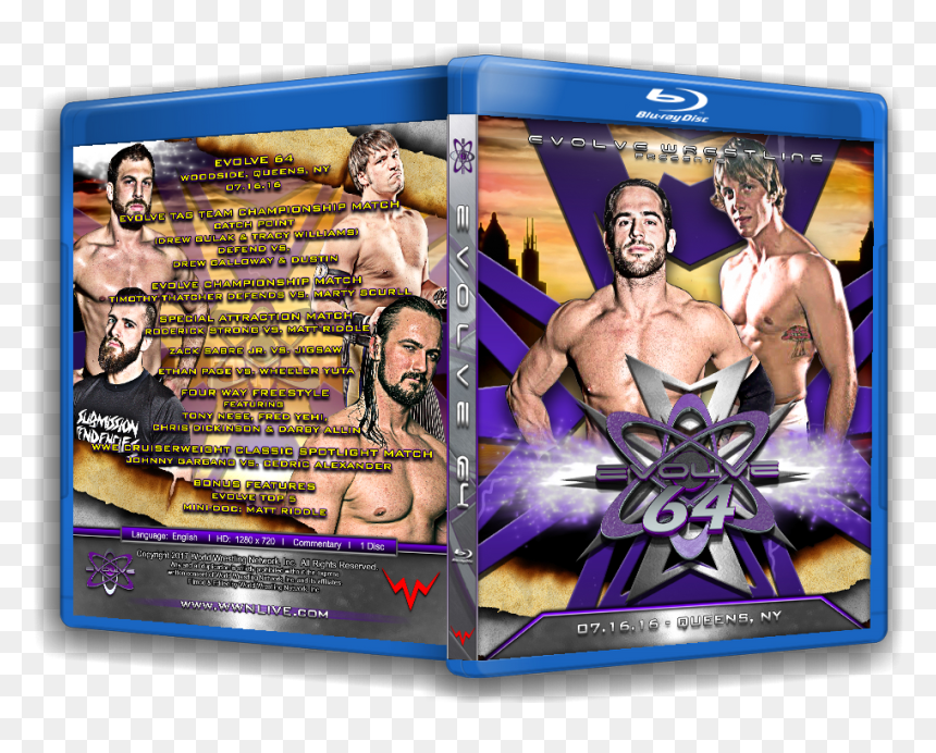 Bd-3dboxev64 - Graphic Design, HD Png Download - marty scurll png