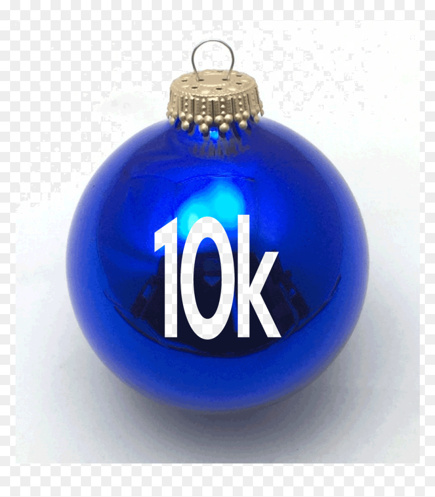 Transparent Blue Christmas Ornament Png - Sphere, Png Download - blue christmas ornament png