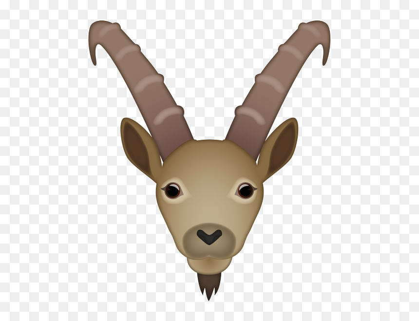 Deer, HD Png Download - goat emoji png