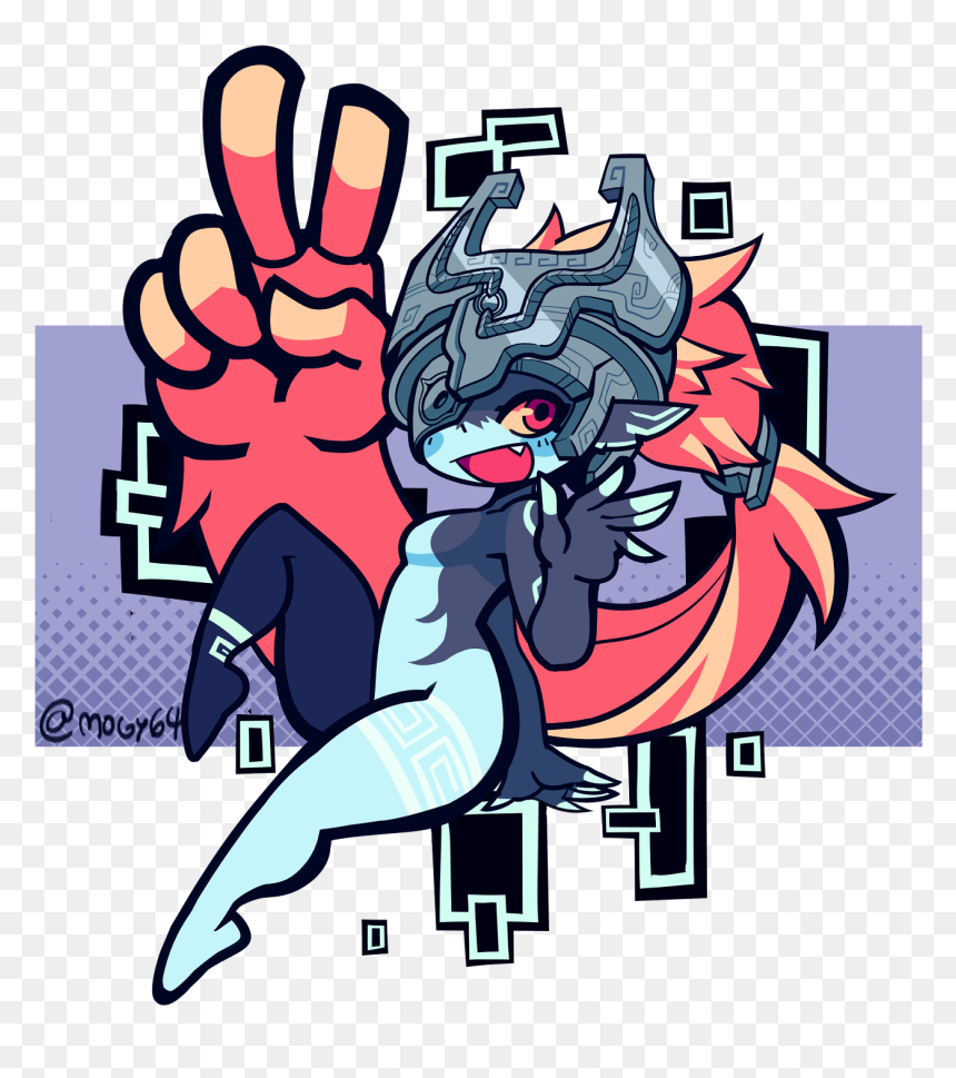 Midna - Cartoon, HD Png Download - midna png