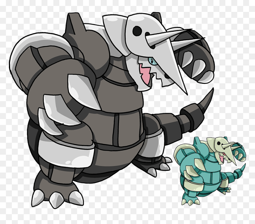Pokemon Tipo Tierra Acero, HD Png Download - aggron png