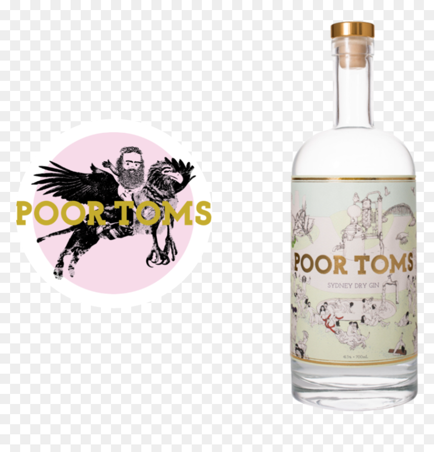 Toms - Poor Toms Sydney Dry Gin, HD Png Download - toms logo png