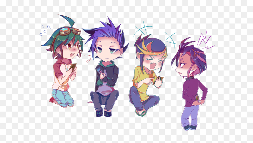 Cartoon, HD Png Download - yugioh hair png