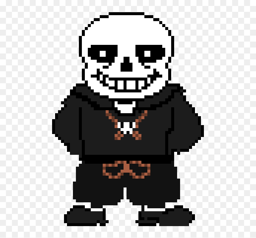 Transparent Reaper Pixel - Sans Pixel Art, HD Png Download - sans sprite png