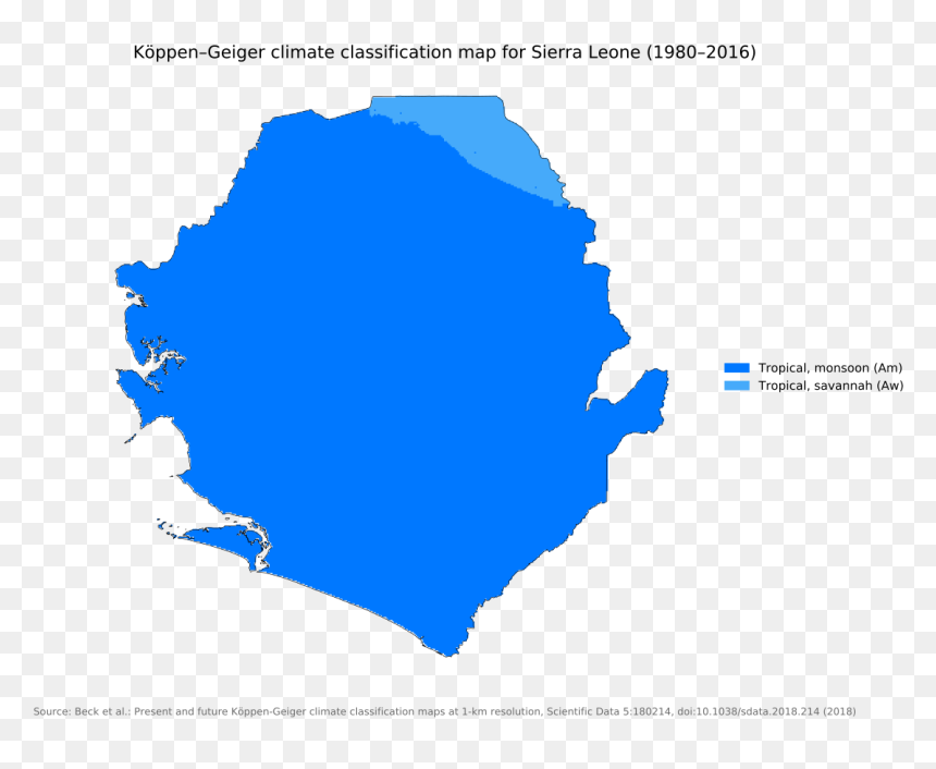 Sierra Leone Climate Zones, HD Png Download - tropical border png