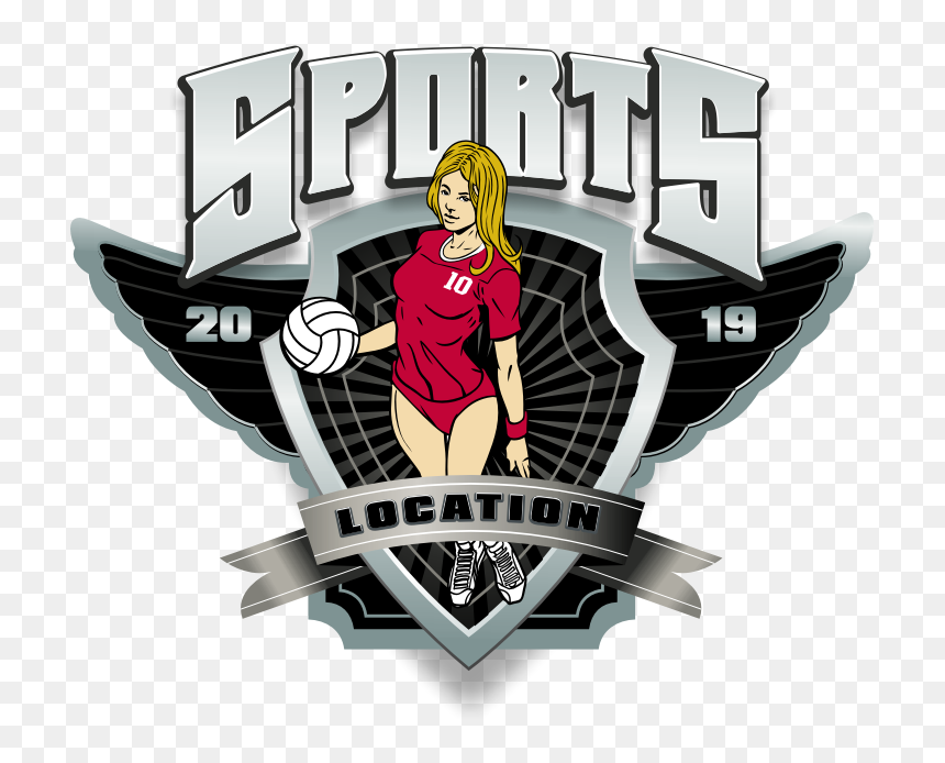 Logo , Png Download - Logo Volleyball Designs Png, Transparent Png - volleyball clipart png
