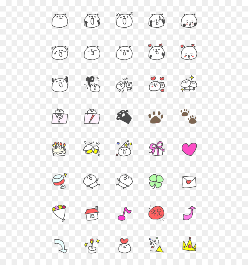 Clip Art, HD Png Download - panda emoji png