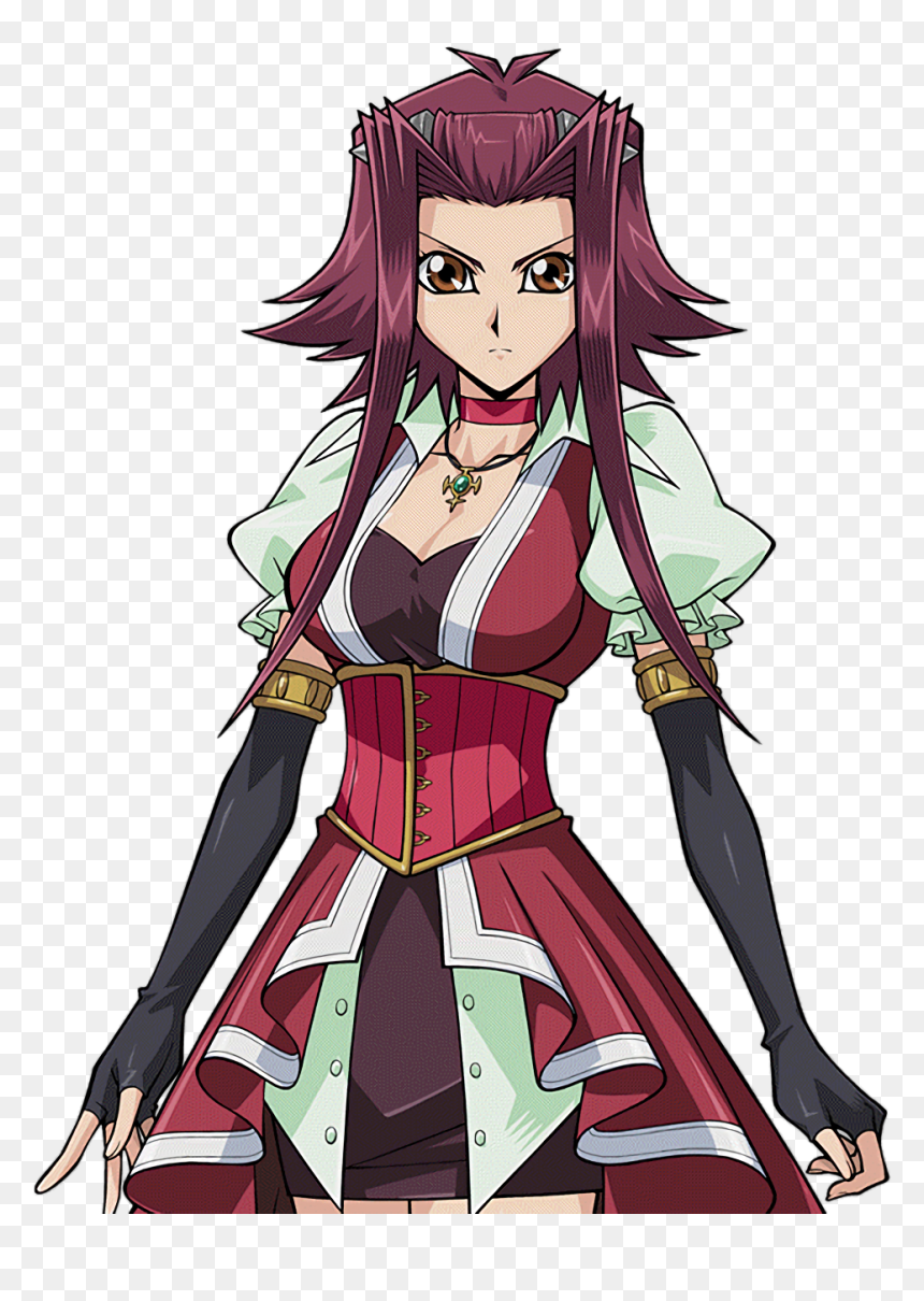Yugioh Duel Links Akiza, HD Png Download - yugioh hair png