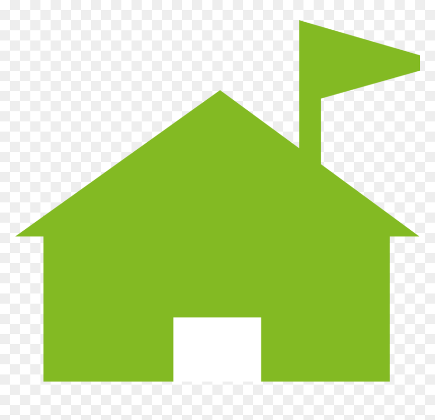 Green School Logo Brand Triangle - Escuela Verde Png, Transparent Png - green triangle png