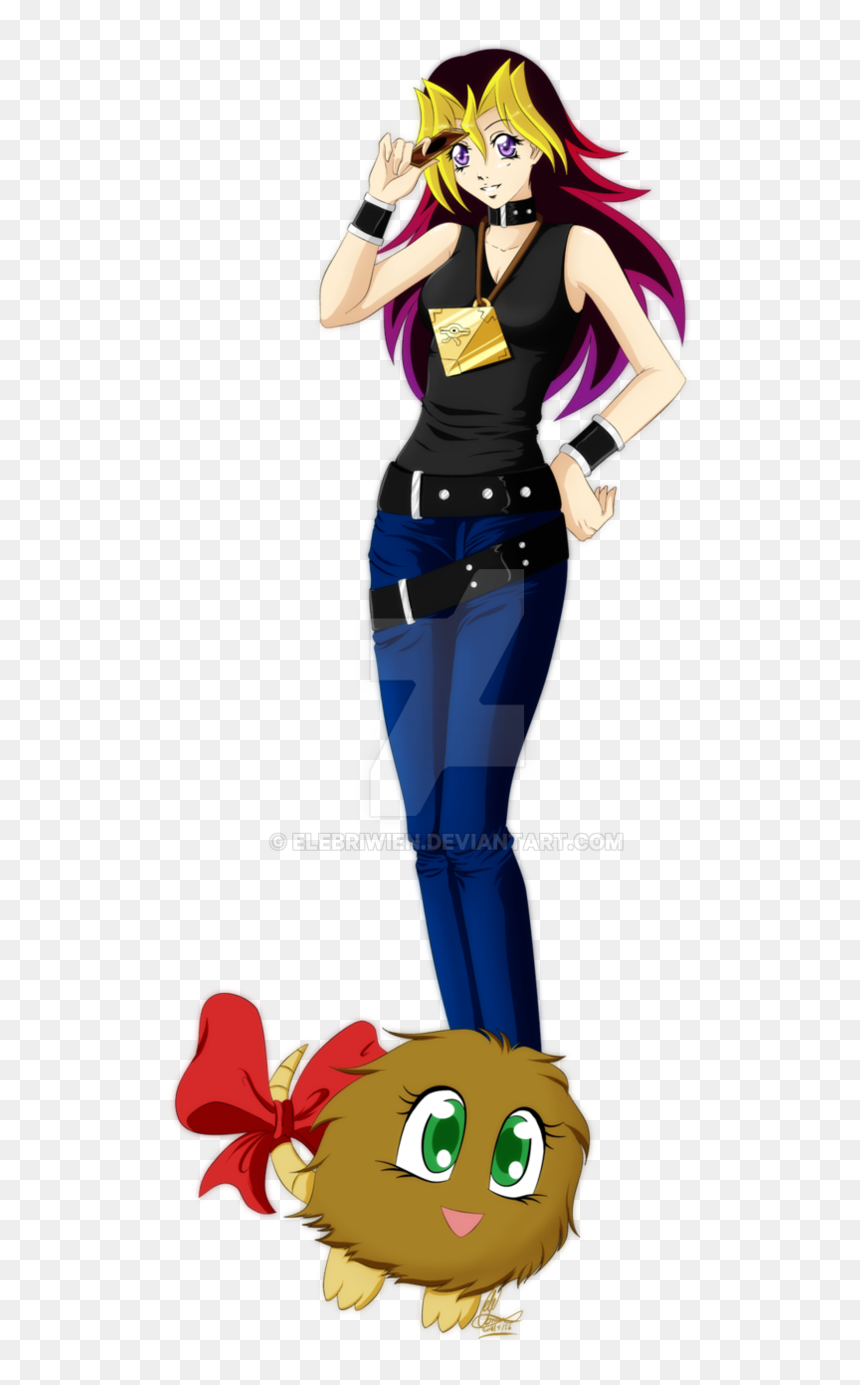Download Yu Gi Oh Image - Yu Gi Oh Female, HD Png Download - yugioh hair png