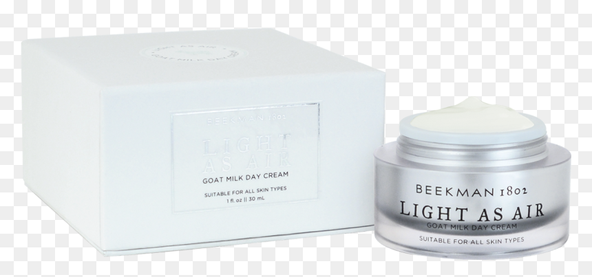 Light As Air Goat Milk Day Cream For Face - Box, HD Png Download - goat face png