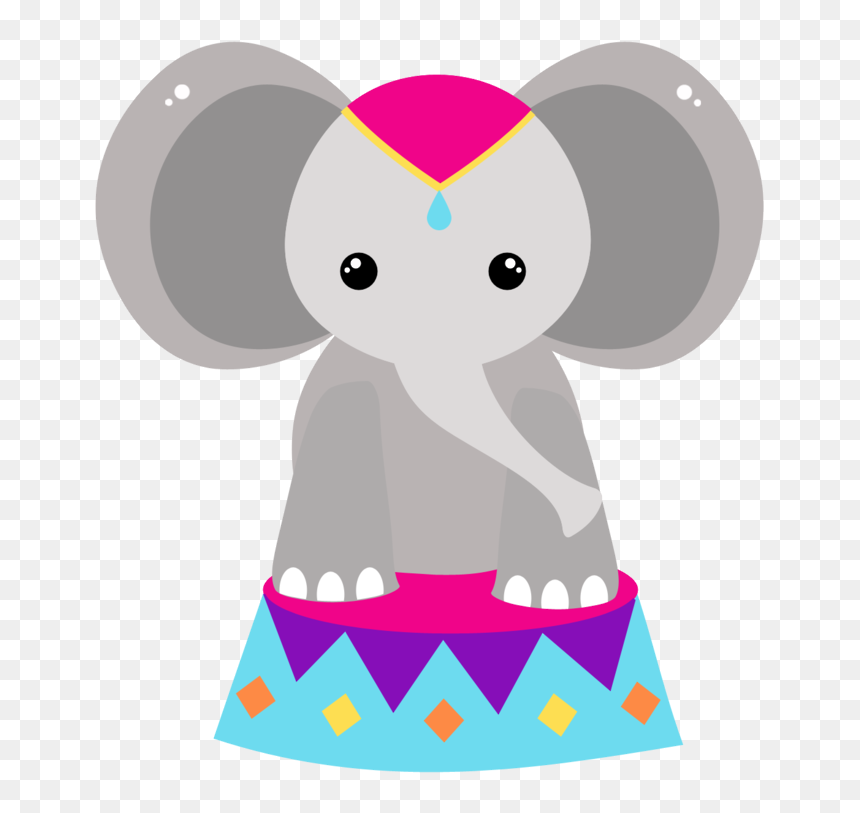 Transparent Circus Elephant Png - Elefante De Circo Png, Png Download - circus elephant png