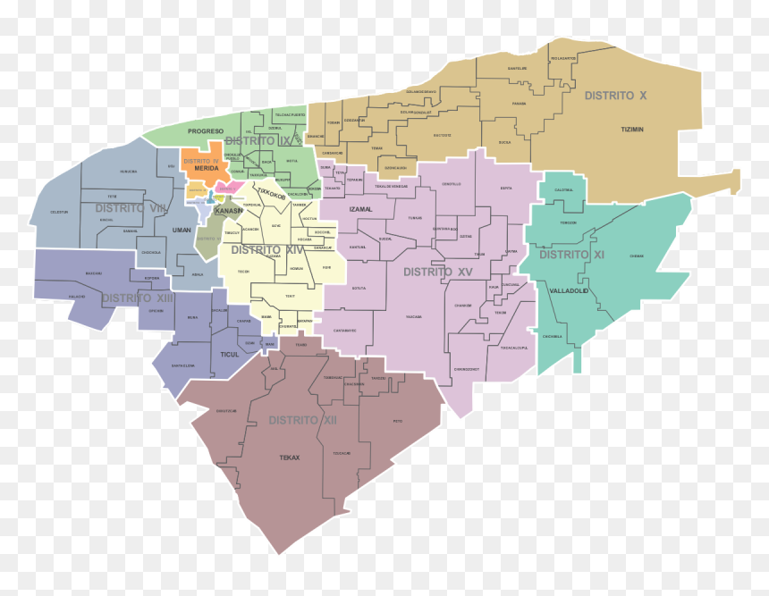 Thumb Image - Distritos Electorales De Yucatán, HD Png Download - merida png