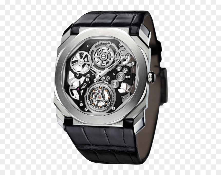Bulgari Octo Finissimo Tourbillon Skeleton, HD Png Download - skeleton arm png