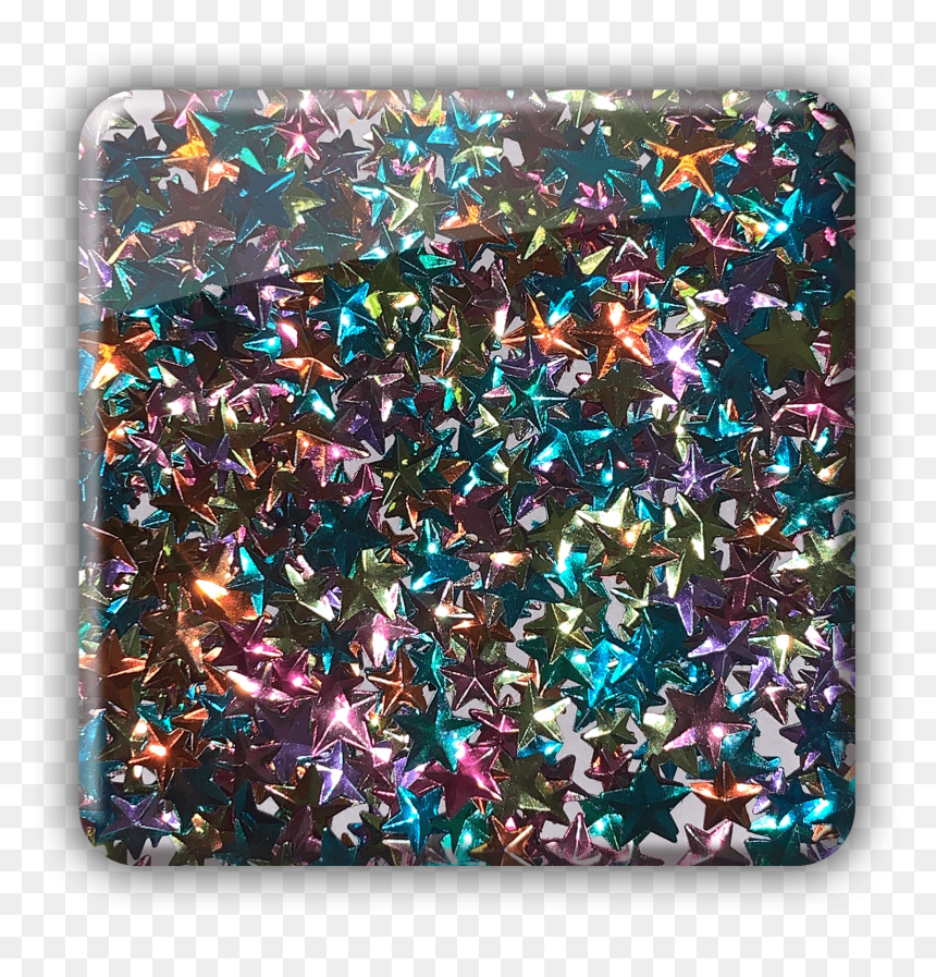 Crystal, HD Png Download - glitter stars png