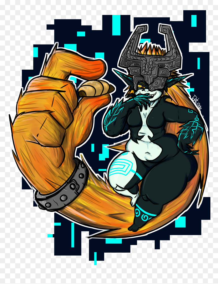 Chubby Midna - Download, HD Png Download - midna png
