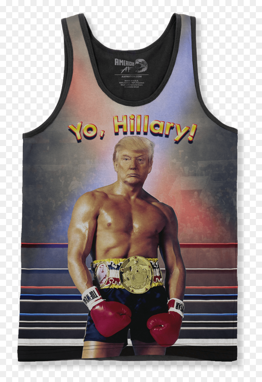 Rocky Trump Tank V=1529990128 - Trump As Rocky Balboa, HD Png Download - rocky balboa png