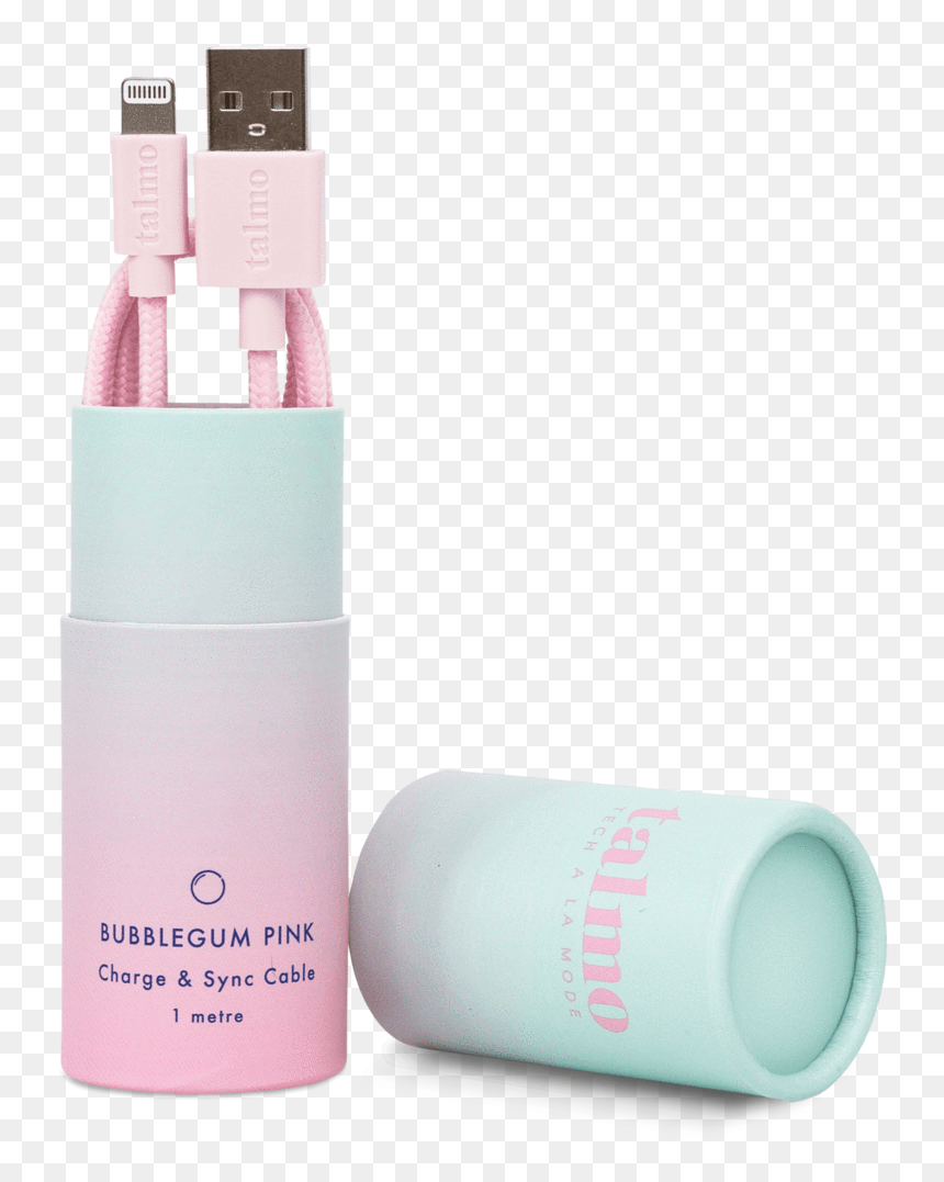 Iphone Cable In Bubblegum Pink - Lightning, HD Png Download - lightning emoji png