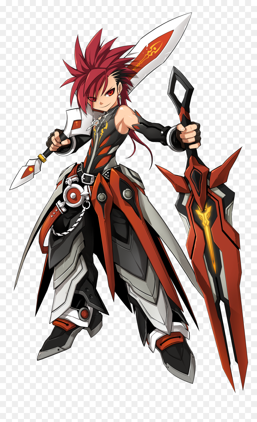 Isportrait - Elsword Infinity Sword, HD Png Download - sword slash png