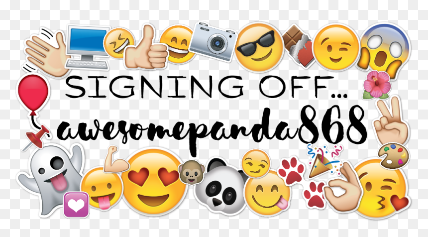 Idecoz Emoji Reusable Large Vinyl Decal Sticker Skin - Smiley, HD Png Download - panda emoji png