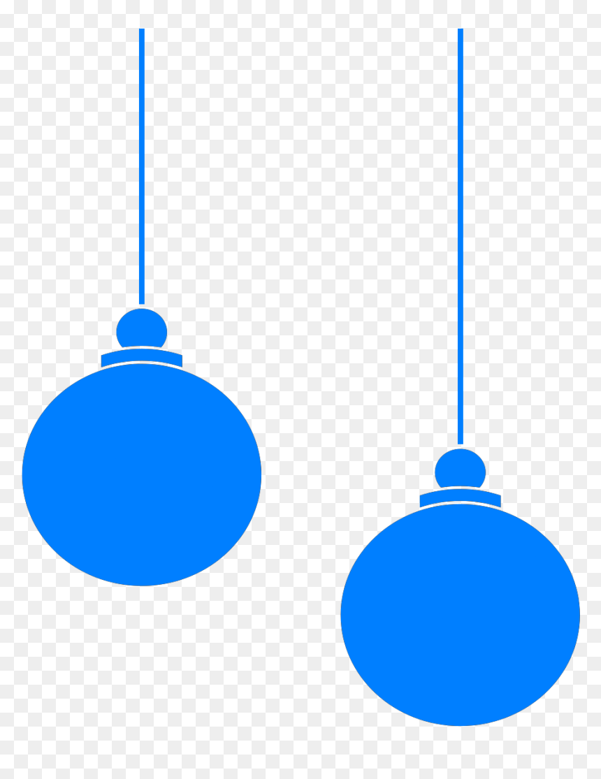Sphere, HD Png Download - blue christmas ornament png