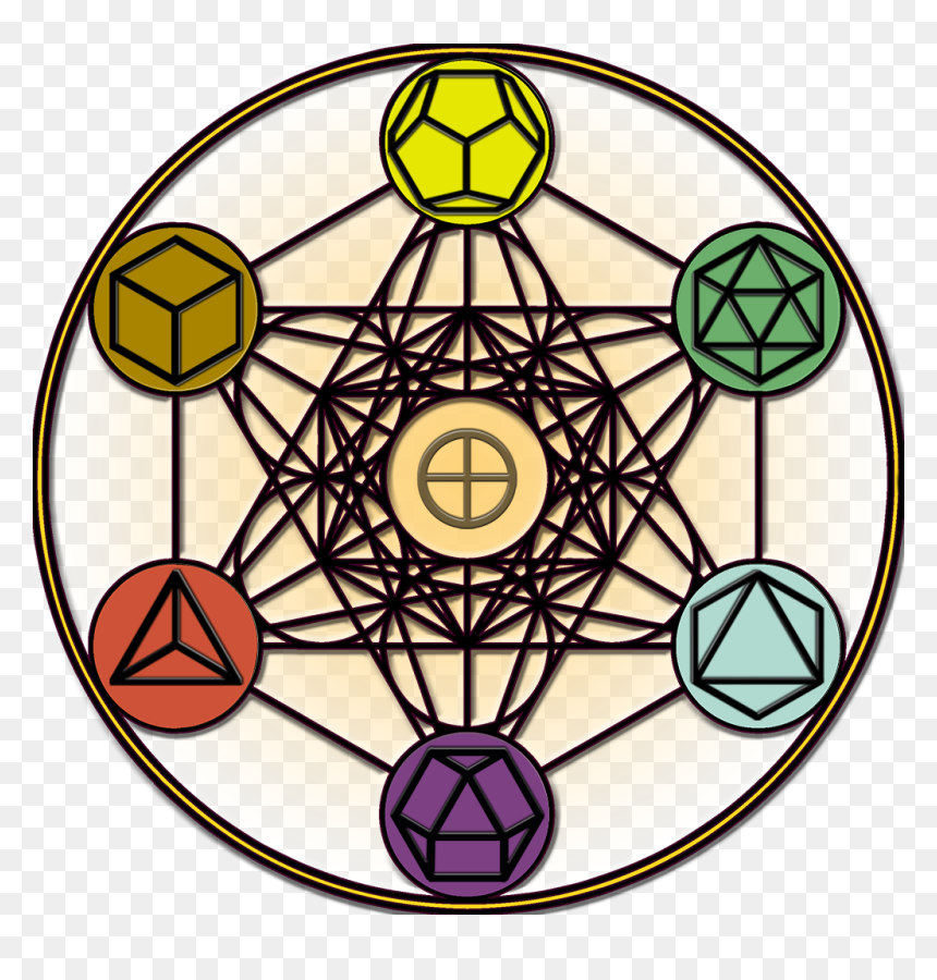 Transparent Infinity Love Png - Metatron's Cube With Transparent Background, Png Download - metatron's cube png