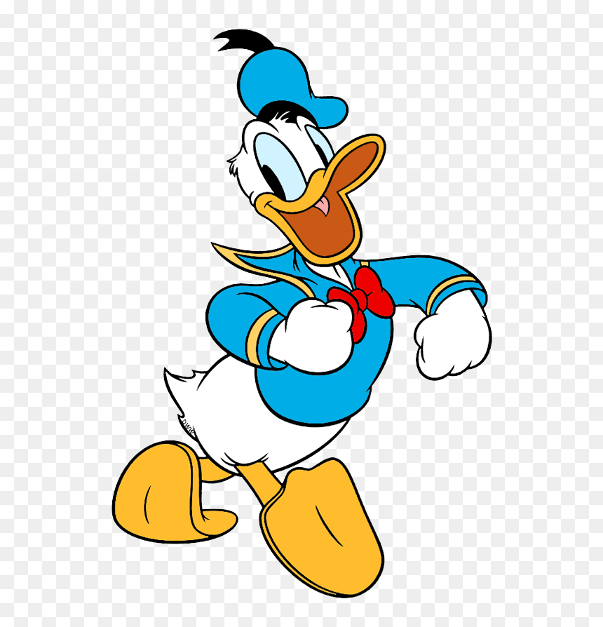 Donald Duck Clipart, HD Png Download - duck clipart png