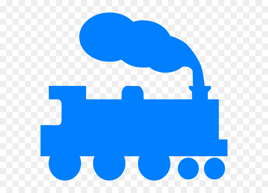 Train Silhouette Cliparts - Train Clip Art, HD Png Download - train silhouette png