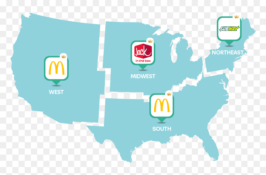 13 Us Western States, HD Png Download - jack in the box logo png
