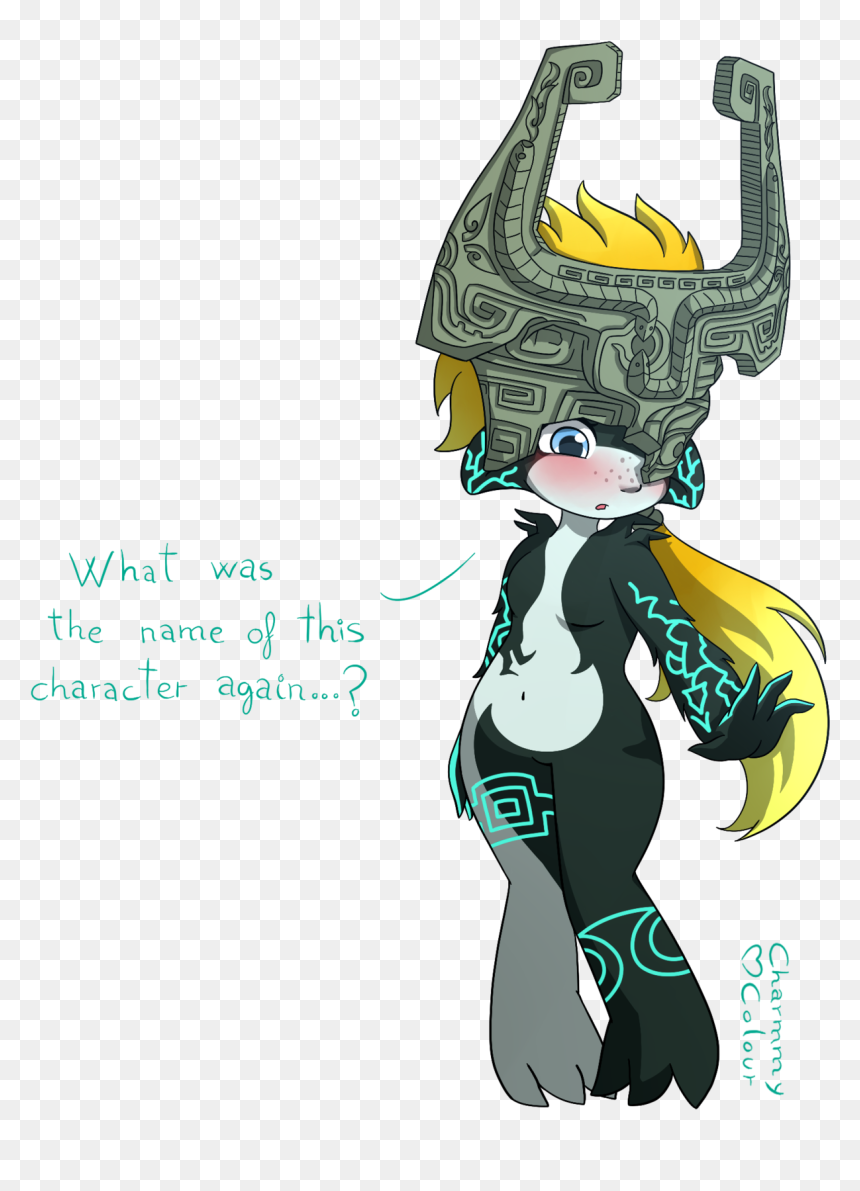 Charmmy The Asura Cosplaying As Midna - Cartoon, HD Png Download - midna png