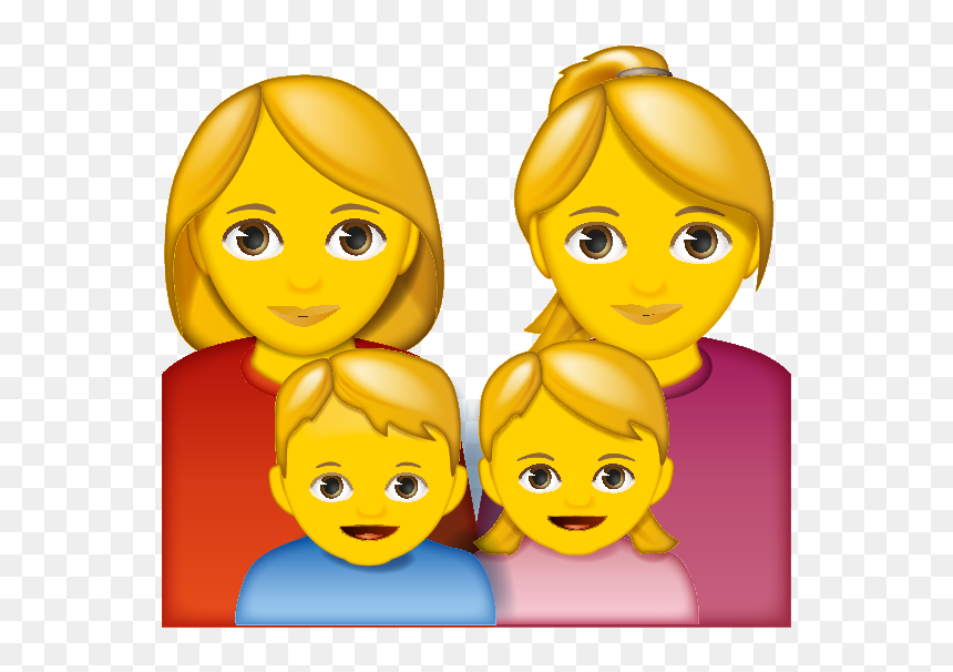Family Emoji Png, Transparent Png - family emoji png