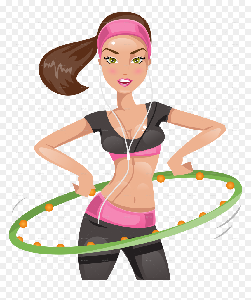 Hula Hoop Png - Clipart Hula Hoop Png, Transparent Png - hula girl png