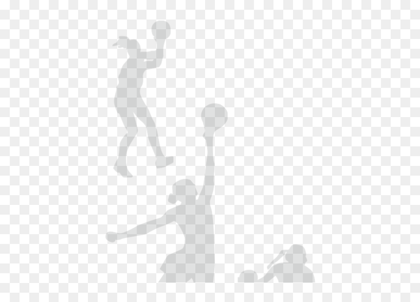 Volleyball Svg Clip Arts - Silhouette, HD Png Download - volleyball clipart png