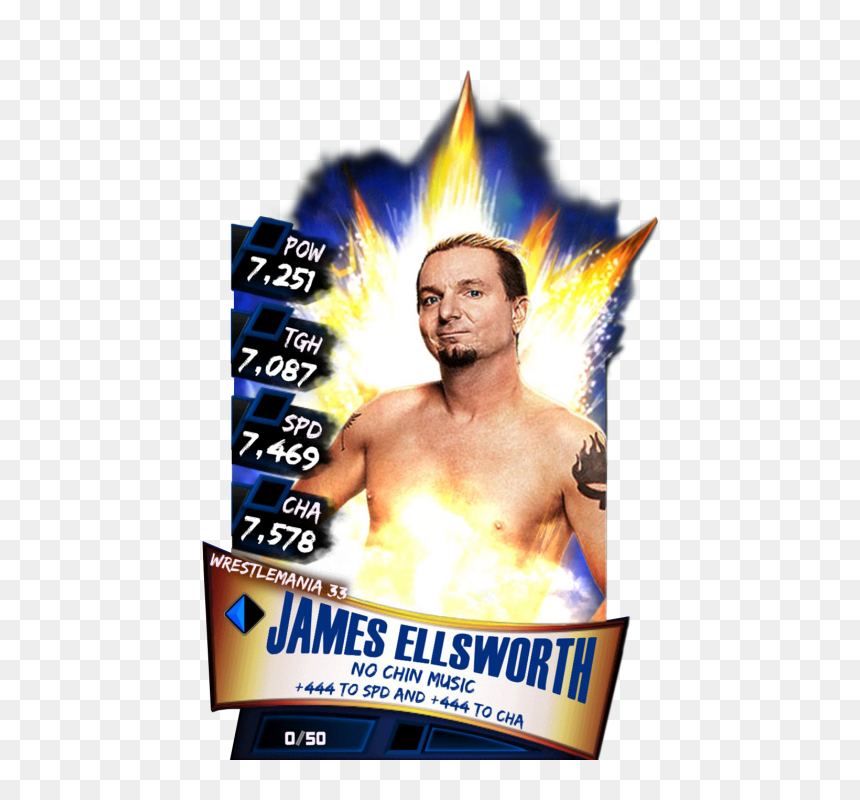 Wwe Supercard Wrestlemania 33 Cards, HD Png Download - james ellsworth png