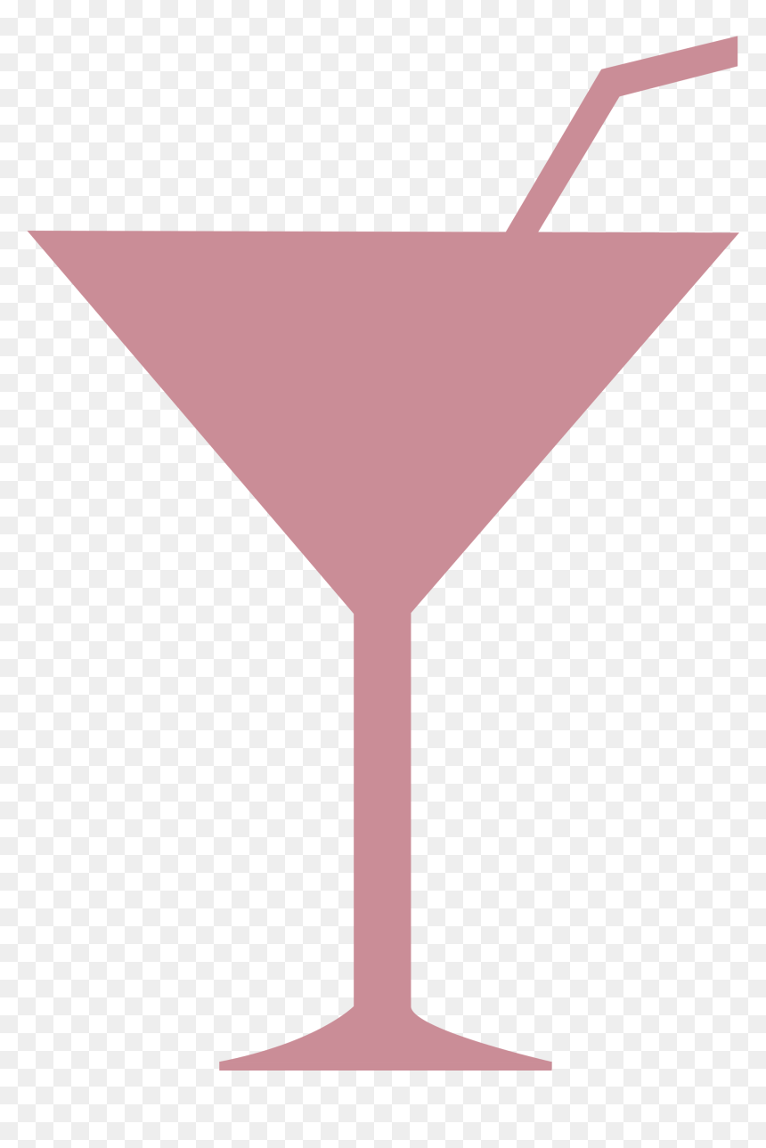 Thumb Image - Cocktail Glass White Png, Transparent Png - martini glass silhouette png